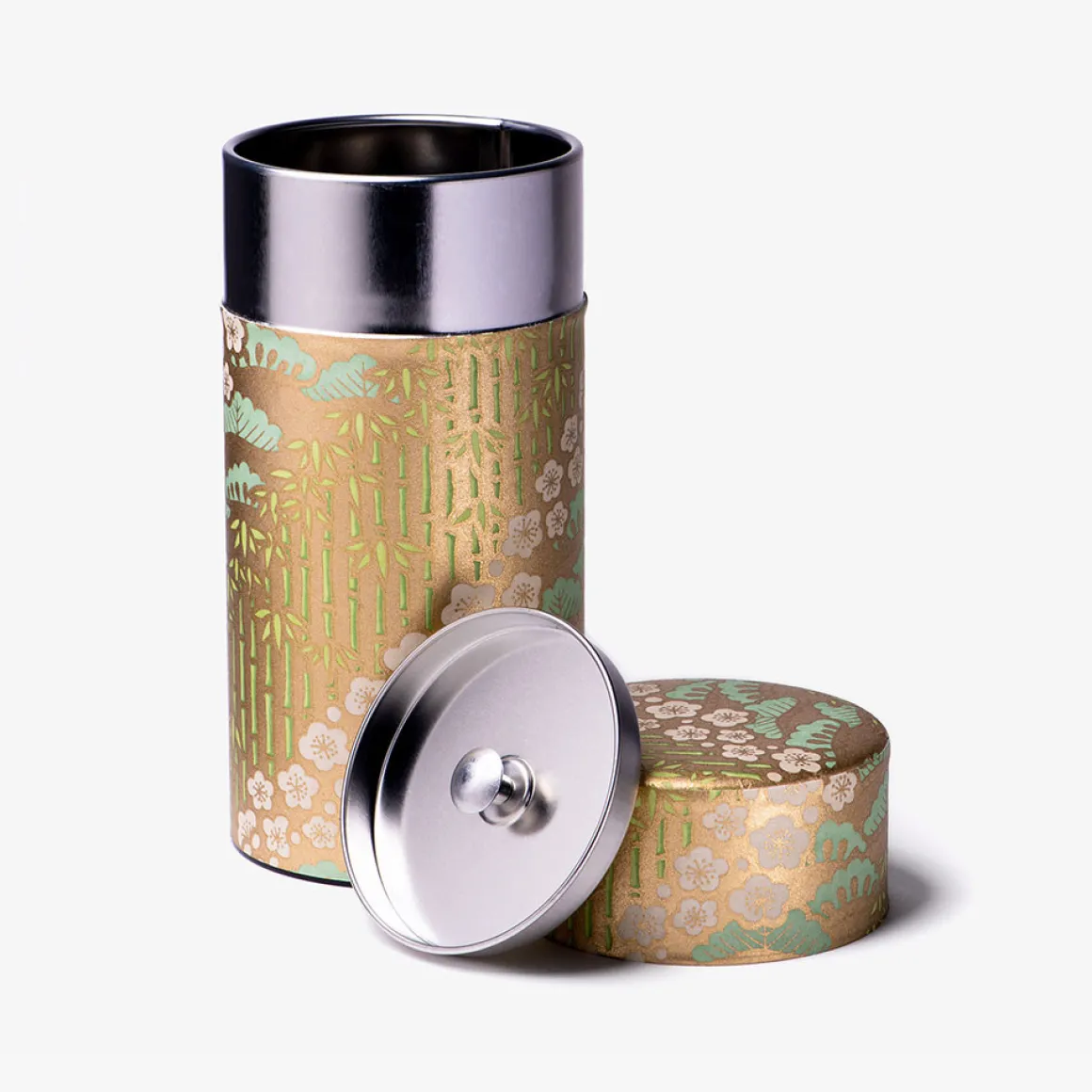Sakura, Boîte à thé papier washi or 150g<DAMMANN Frères Discount