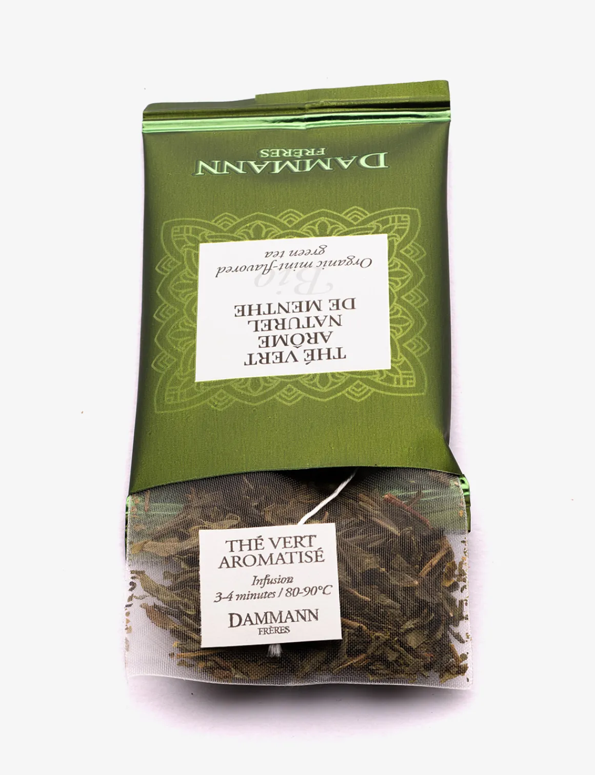 Thé vert arôme naturel de menthe BIO<DAMMANN Frères Cheap