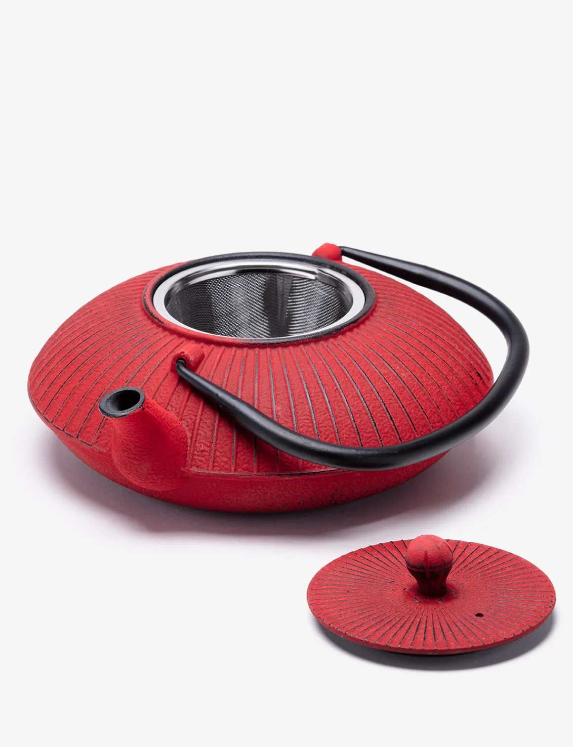 Théière Fonte de Chine - Fushe 1,1 L - rouge<DAMMANN Frères Online