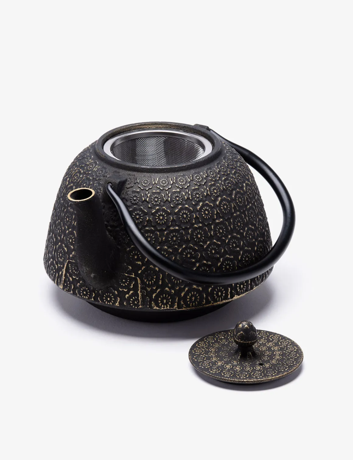Théière Fonte de Chine - Huashu 1,3 L - noire/or<DAMMANN Frères Flash Sale