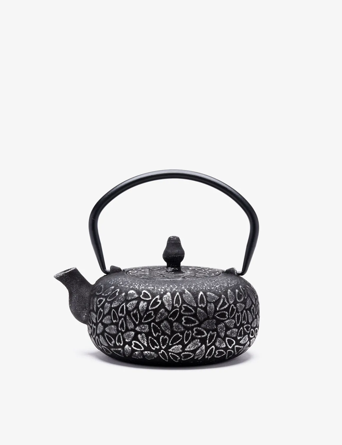 Théière Fonte de Chine - Yezi 0,6 L - noir/argent<DAMMANN Frères Outlet